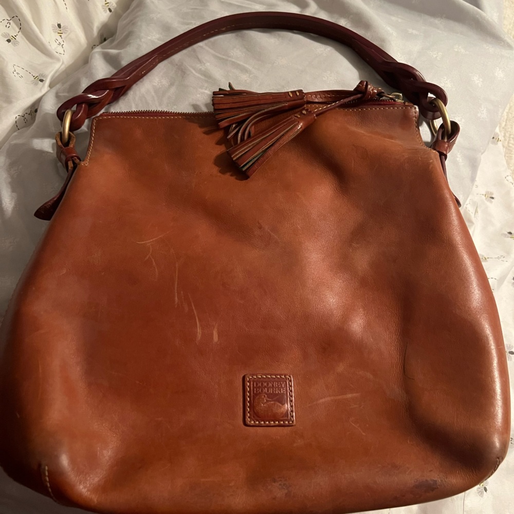 Dooney Bourke over the shoulder hobo bag
